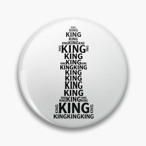 Item preview, Chess King Typography Word Art designed and sold by Lunarifinds .