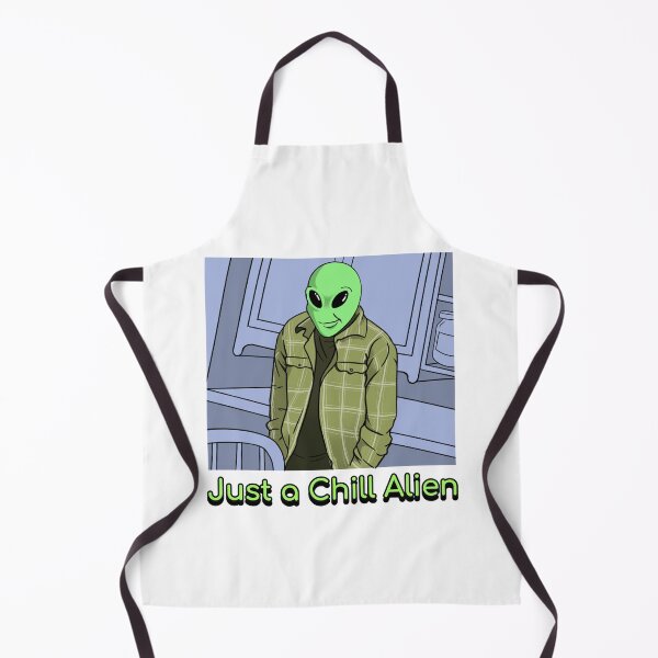Item preview, Solo un Alein relajado designed and sold by MerloSwimmer.