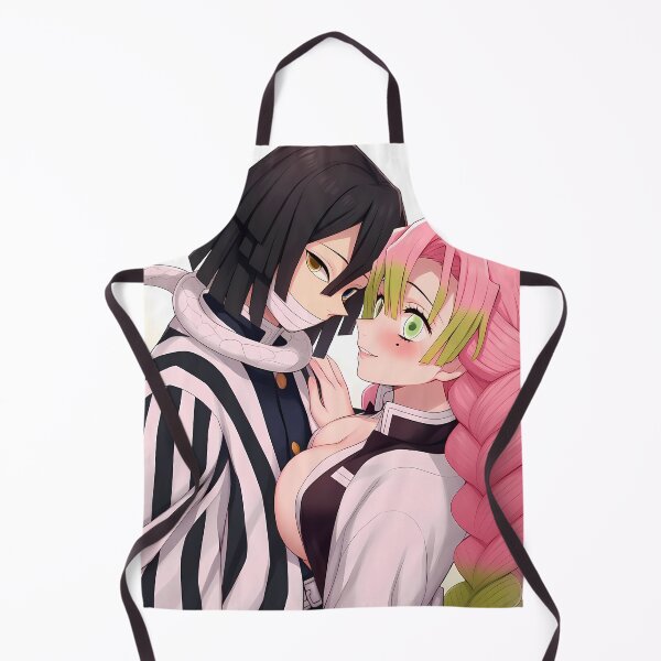 Item preview, Obanai Iguro Demon Slayer Closeup Romance With Mitsuri designed and sold by Spraykart.