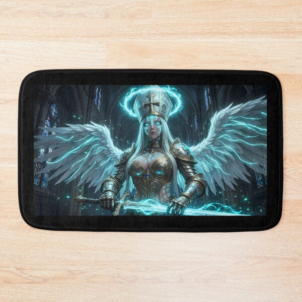 Item preview, White Priestess of the Blue Light designed and sold by GalleryBrisArt.
