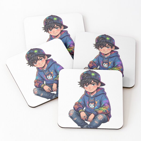 Item preview, Cute Streetwear Boy Attitude – Anime Cartoon Urban Kid 8K PNG Stylish Hoodie Art designed and sold by krishna-artdesigns.
