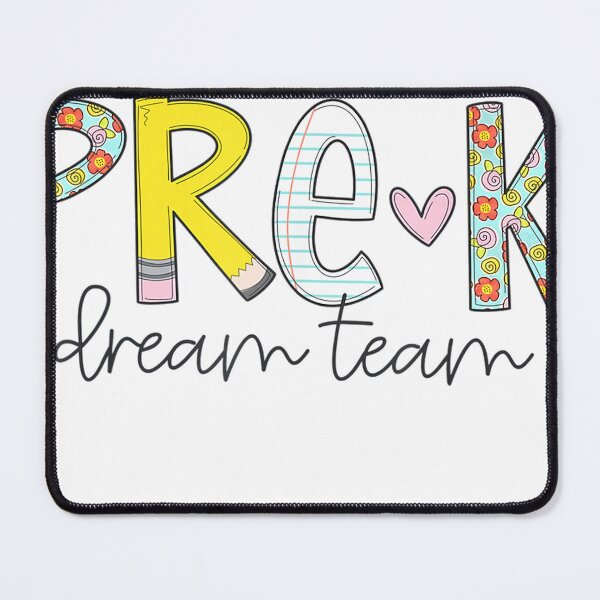 Item preview, Pre-K Dream Team Teacher Tees First Day of School T Shirts for Men and Women designed and sold by RKdrawings.