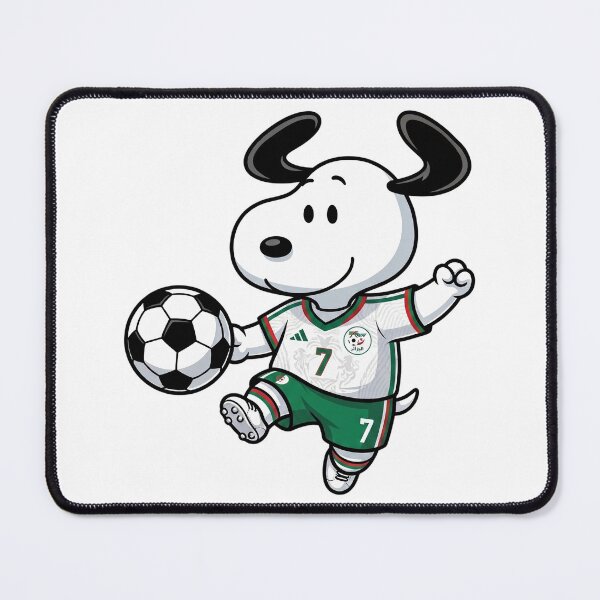 Item preview, Snoopy Algeria Soccer Fan World Cup designed and sold by VincentMoore96.