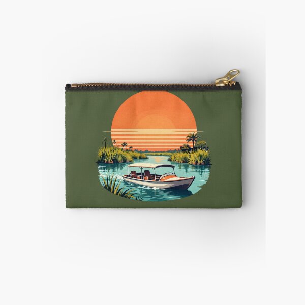 Item preview, Florida Everglades Airboat Sunset designed and sold by piketo.