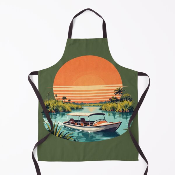 Item preview, Florida Everglades Airboat Sunset designed and sold by piketo.