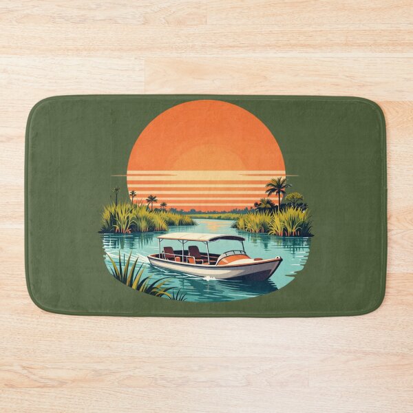 Item preview, Florida Everglades Airboat Sunset designed and sold by piketo.