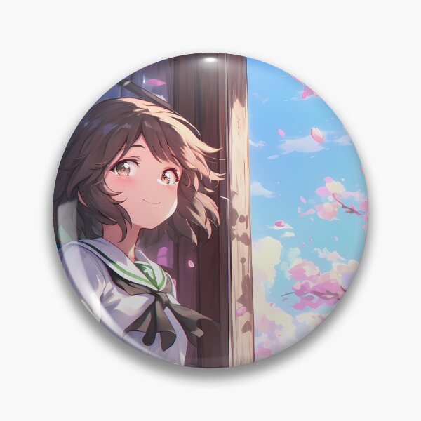 Item preview, Nishizumi Maho Girls und Panzer School Sakura Smile designed and sold by earlobejerk.