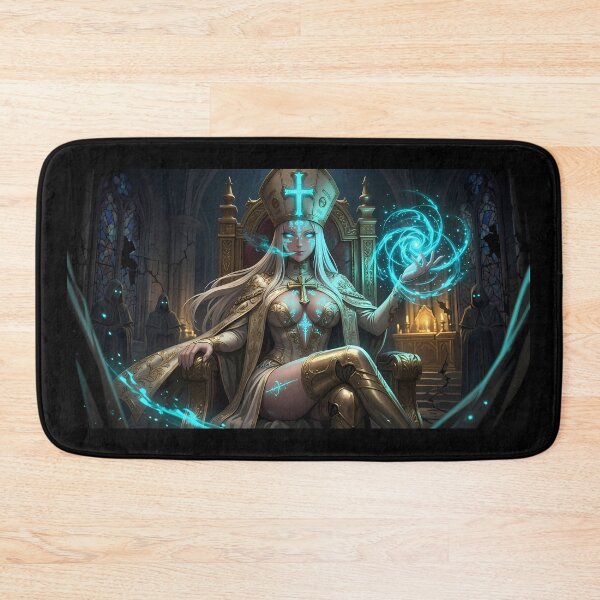 Item preview, White Priestess of the Blue Light designed and sold by GalleryBrisArt.