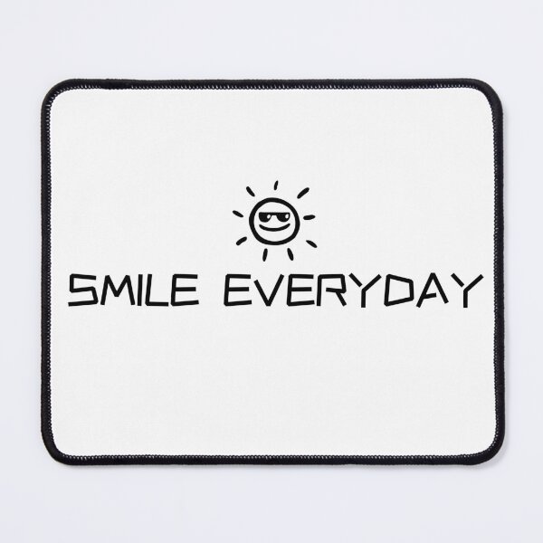 Item preview, SMILE EVERYDAY Sun Graphic – Positive Vibes Motivational Tee | Uncle Jichuan designed and sold by Uncle-Jichuan.