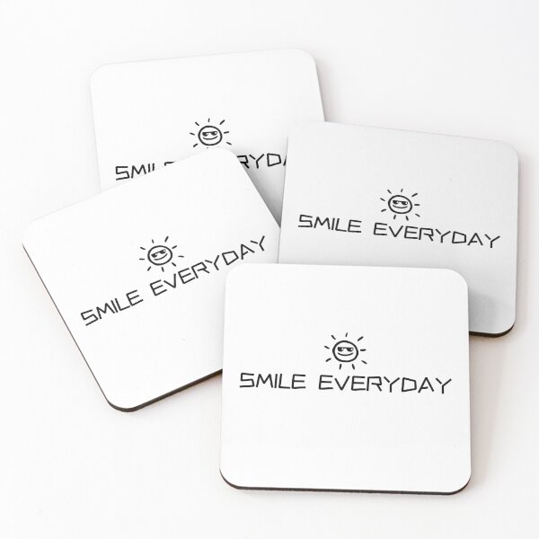 Item preview, SMILE EVERYDAY Sun Graphic – Positive Vibes Motivational Tee | Uncle Jichuan designed and sold by Uncle-Jichuan.