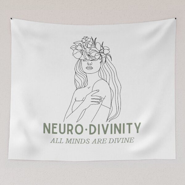 Item preview, Neuro-divinity: All Minds are Divine  designed and sold by Mermaid's Treasure.
