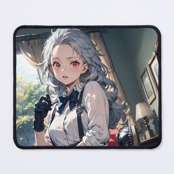 Item preview, Noi Dorohedoro Sunlit Room Silver Hair Waifu Scene designed and sold by PMartistStudio.