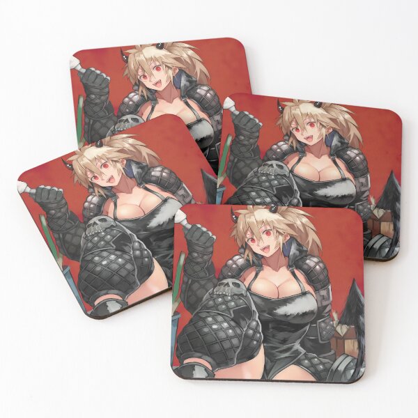 Item preview, Nikaido Dorohedoro Horned Chef Energy In Black Armor Style designed and sold by PMartistStudio.