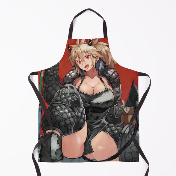 Item preview, Nikaido Dorohedoro Horned Chef Energy In Black Armor Style designed and sold by PMartistStudio.