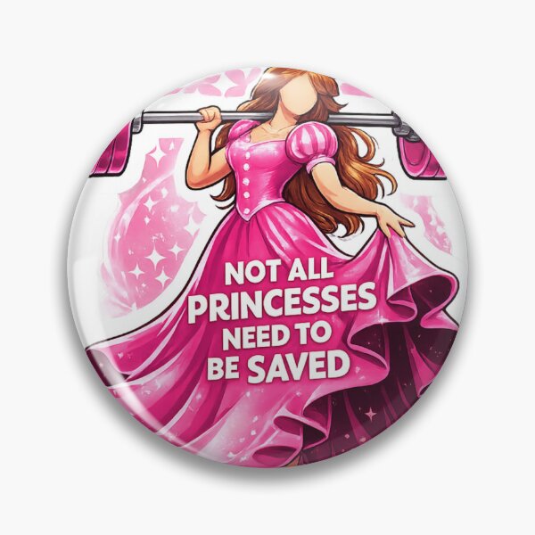 Item preview, Not All Princesses Need To Be Saved Gym Princess designed and sold by Digistore1221.