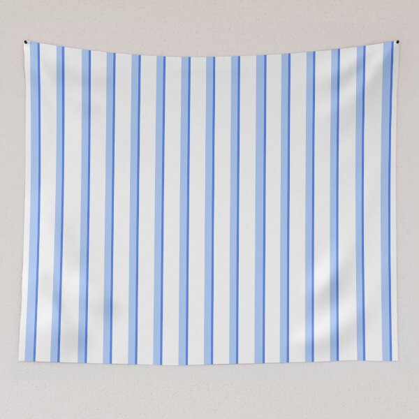 Item preview, Light Blue And White Striped designed and sold by Guleniza.