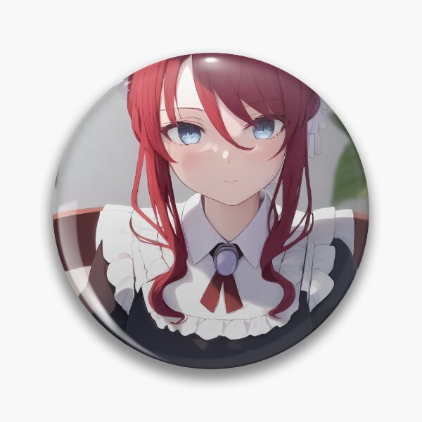 Item preview, Tilty Claret Tenten Kakumei Sitting Maid Quiet Mood designed and sold by PMartistStudio.