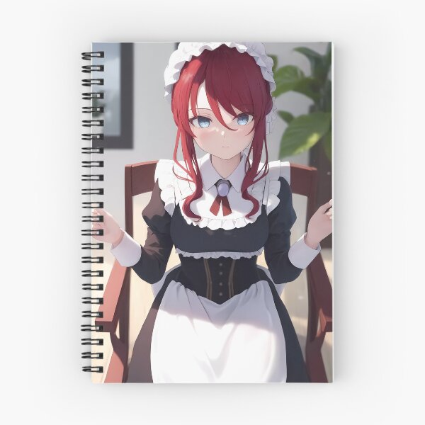 Item preview, Tilty Claret Tenten Kakumei Sitting Maid Quiet Mood designed and sold by PMartistStudio.