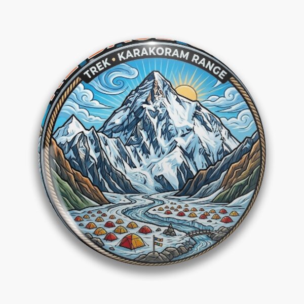 Item preview, K2 BASE CAMP PAKISTAN designed and sold by likbatonboot.