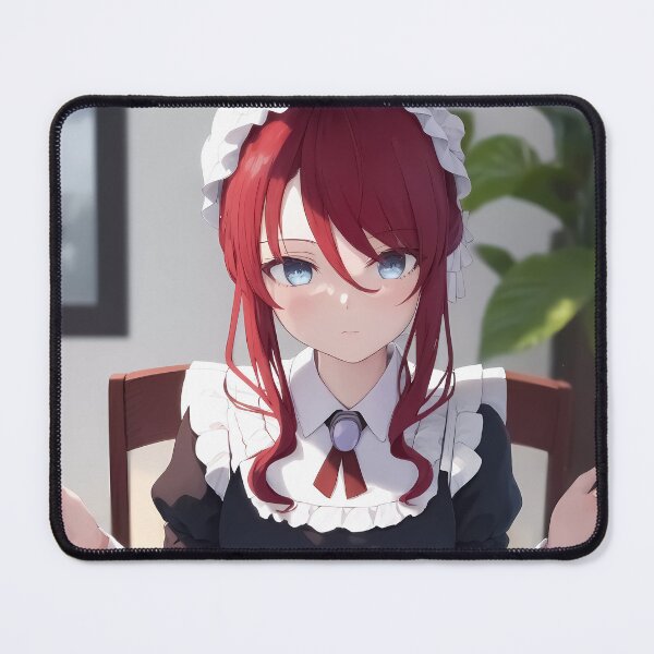 Item preview, Tilty Claret Tenten Kakumei Sitting Maid Quiet Mood designed and sold by PMartistStudio.