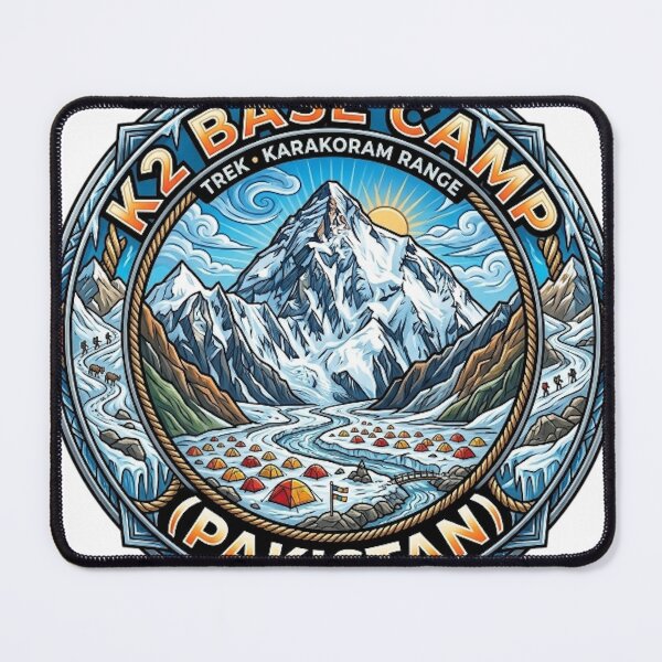 Item preview, K2 BASE CAMP PAKISTAN designed and sold by likbatonboot.