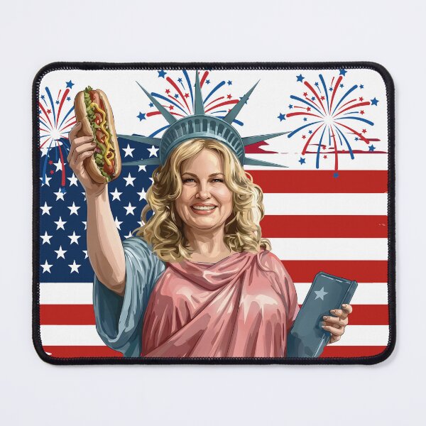 Item preview, Jennifer Coolidge You Look Like the Funny 4th of July Makes Me Want A Hot Dog Real Bad designed and sold by DropTheChan.
