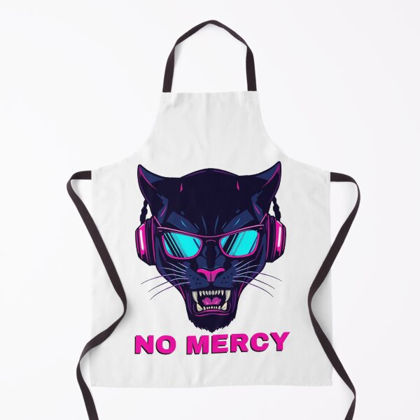 Item preview, No Mercy - Cyberpunk Rockstar Neon Panther designed and sold by BrokenVibe.