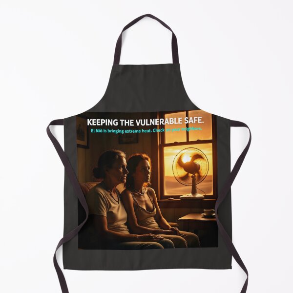 Item preview, Vulnerable Senior Heatwave Safety | El Niño Elderly Welfare and Community Care Outreach designed and sold by Creative-RE.