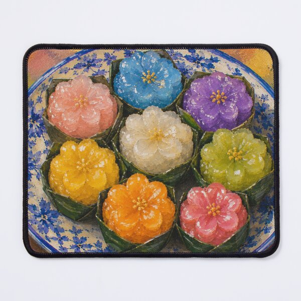 Item preview, Khanom Nam Dok Mai designed and sold by BlackDotBunny.