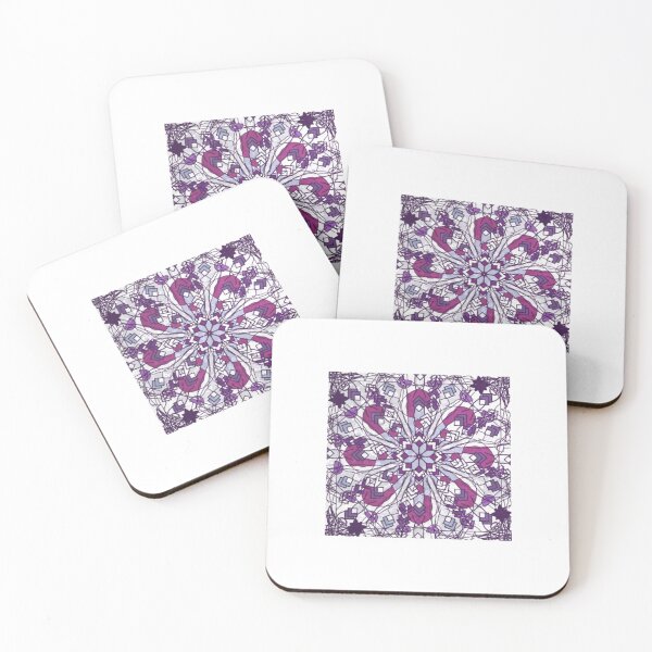 Item preview, Purple mandala designed and sold by JulieMoss.