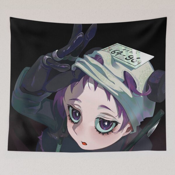 Item preview, Ebisu Dorohedoro Mask Salute Dark Purple Mood designed and sold by PMartistStudio.