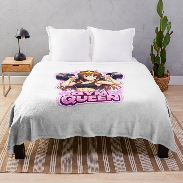Item preview, Gym Queen Cute Anime Girl Fitness designed and sold by Digistore1221.