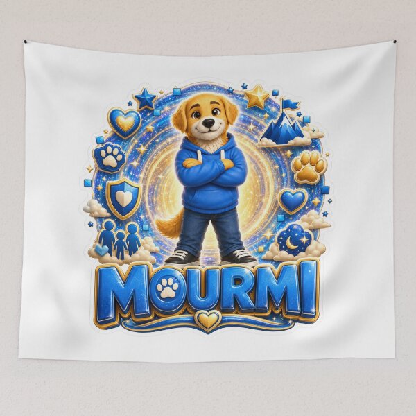 Item preview, Mourmi Hero of the Mourmiverse designed and sold by Mourmi.