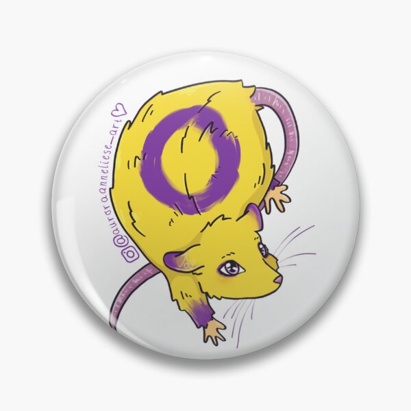 Item preview, Jelly Donut Rat- by AuroraAnneliese designed and sold by AuroraAnneliese.