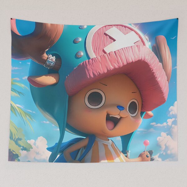 Item preview, Chopper One Piece Tropical Beach Candy Joy designed and sold by PMartistStudio.
