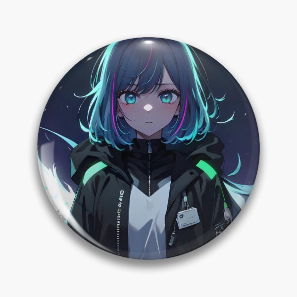 Item preview, Akane Kurokawa Oshi no Ko Neon Wings Cosmic Glow designed and sold by PMartistStudio.