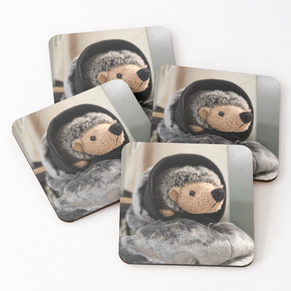 Item preview, Hedgehog Plush in Coat Sleeve designed and sold by Quincy-Hedgehog.