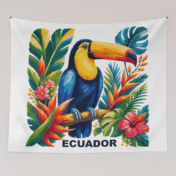 Item preview, Colorful Toucan Tropical Ecuador designed and sold by by helaenrose.