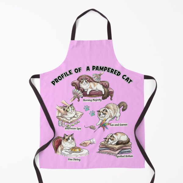 Item preview, Profile Of A Pampered Cat designed and sold by Lion and Lamb Design.
