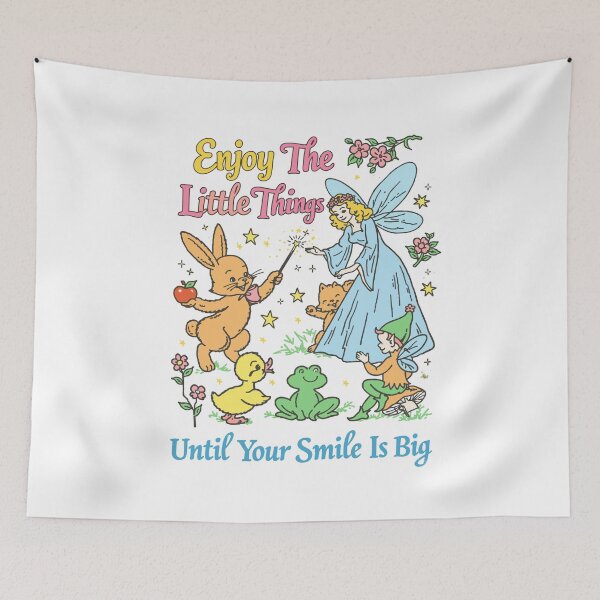 Item preview, Enjoy The Little Things Fairy Poster designed and sold by Matinez Pink.