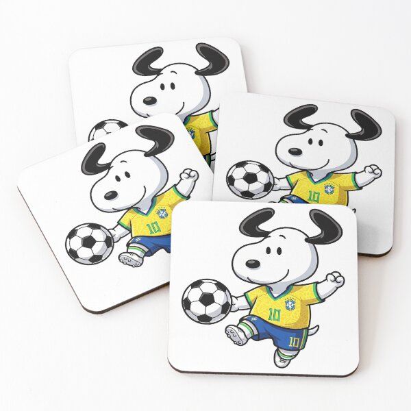Item preview, Snoopy Brazil Soccer Fan World Cup designed and sold by VincentMoore96.