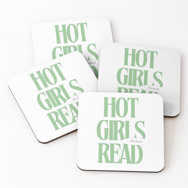 Item preview, Hot Girls Read Fiction | Kindle Sticker designed and sold by alex-aleida.