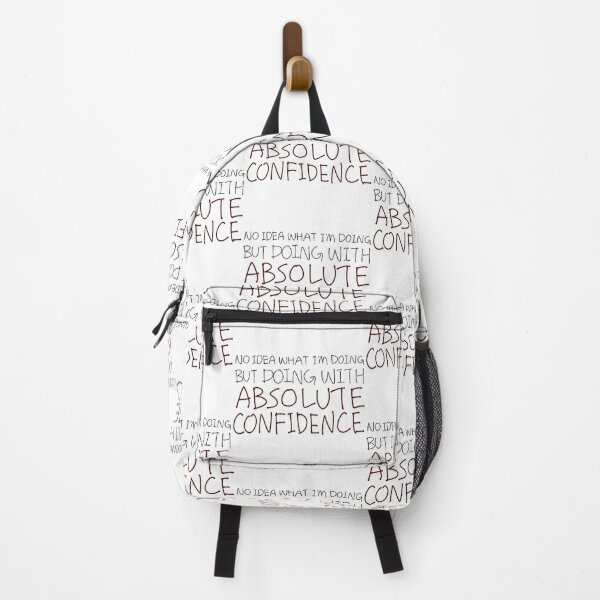 Item preview, Absolute Confidence Minimalist Quote Text designed and sold by Deep Descent.