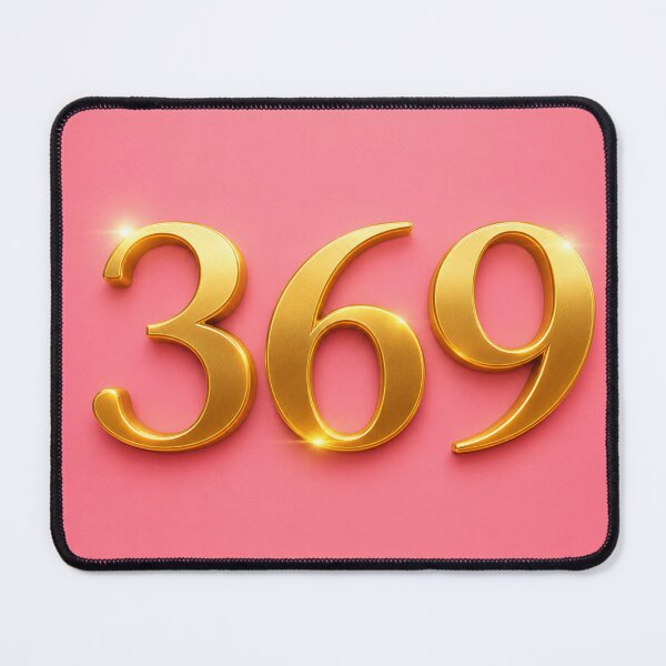 Item preview, 369-law-of-attraction-gold-numbers designed and sold by RAMHEARTS.
