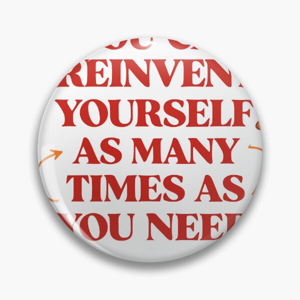 Item preview, Reinvent Yourself Retro Quote Poster designed and sold by Matinez Pink.