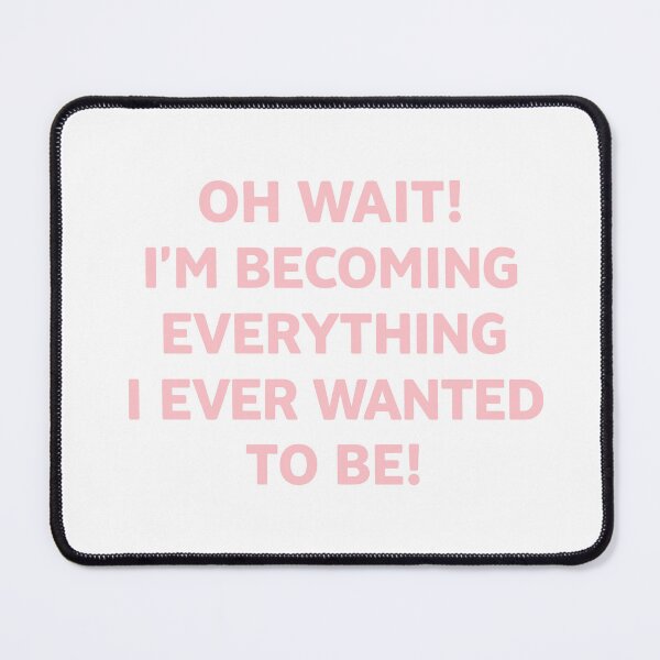 Item preview, Becoming Everything I Wanted To Be Affirmation Poster designed and sold by Matinez Pink.