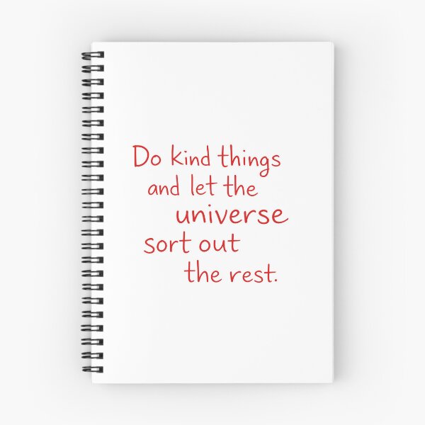 Item preview, Let The Universe Sort It Out Kindness Poster designed and sold by Matinez Pink.