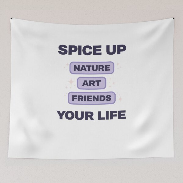 Item preview, Spice Up Your Life Lifestyle Poster designed and sold by Matinez Pink.