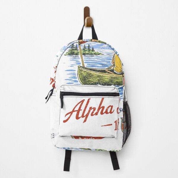 Item preview, Alpha Sigma Phi Fraternity Canoeing Poster designed and sold by Matinez Pink.