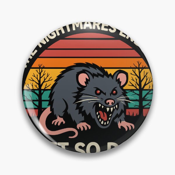 Item preview, The Nightmares Endure Angry Rat Poster designed and sold by Matinez Pink.